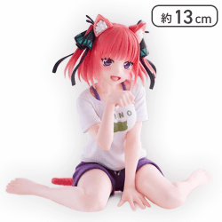 五等分の花嫁∬ Desktop Cute フィギュア 中野二乃-描き下ろしCat room wear ver.-