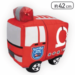 【消防車】トミカ 特大サイズぬいぐるみ-キラキラver.-