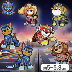 【5種セット】パウ・パトロールMIGHTY MOVIEラバークリップ