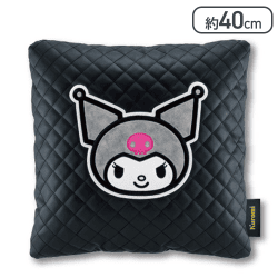 【口閉じ】クロミ ラグジュアリーキルトスクエアクッション