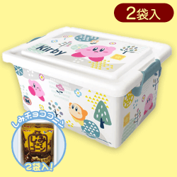 【ホワイト】星のカービィお菓子コンテナ※賞味期限:2024/08/15