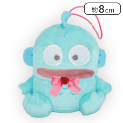 【リボンレッド】ハンギョドン ビジューハートマスコット-ハンギョドン-