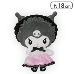 【クロミ(パープル)】マイメロディ・クロミ 恋闇タウンロリータぬいぐるみ-マイメロディ・クロミ-