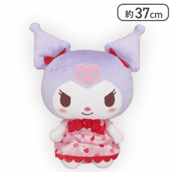 【クロミ】マイメロディ・クロミ ピンクハートBIGぬいぐるみ