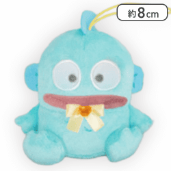 【リボンイエロー】ハンギョドン ビジューハートマスコット-ハンギョドン-