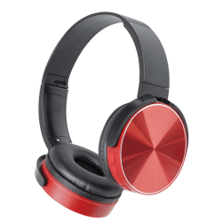 【レッド】EDGE SOUND ワイヤレスヘッドフォン