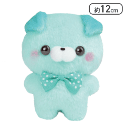 【たれいぬさん(みどり)】すくっとたっちさん ぬいぐるみ〜おしおしからー〜