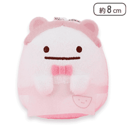 【おばけ】すみっコぐらし おうちでくまカフェ ボールチェーン付きみにっコぬいぐるみ