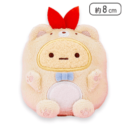 【えびふらいのしっぽ】すみっコぐらし おうちでくまカフェ ボールチェーン付きみにっコぬいぐるみ