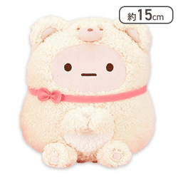 【たぴおか(ピンク)】すみっコぐらし おうちでくまカフェ みにっコぬいぐるみ