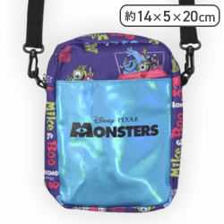 【モンスターズ・インク】ピクサーキャラクター プレミアムショルダーポーチ #ギラギラ