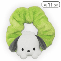【グリーン】ポチャッコ ぴょこきゅんカラフルシュシュ-ポチャッコ-
