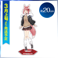 【咲夜あずさ】めるれっと 描き下ろしアクリルスタンド ※3月上旬発送予定