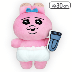 【単品配送不可】【上ハゲ】おぱんちゅうさぎ 失敗したら言ってよBIGぬいぐるみ