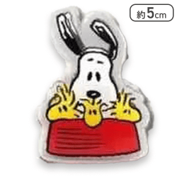 【B(ウッドストック3羽)】スヌーピー アクリルクリップ2