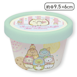 【ねこ】サンリオ&すみっコぐらし アイスカップ型小物入れ