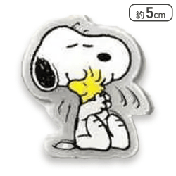 【C(目閉じ)】スヌーピー アクリルクリップ2