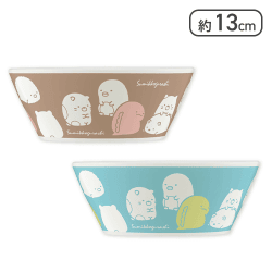 【ブラウン&ブルー】すみっコぐらし ペアボウルセット