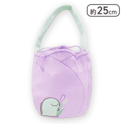 【とかげ】すみっコぐらし ざっそうとようせいのお花畑 チューリップバッグ