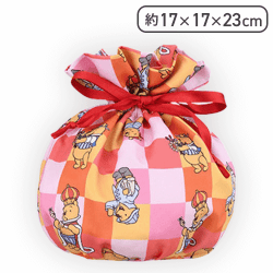 【タイル】くまのプーさん プレミアムサテン巾着