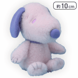 【パープル×ピンク】SNOOPY マスコット パステルカラー