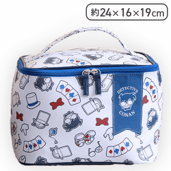 【ホワイト】名探偵コナン プレミアムバニティポーチ2024