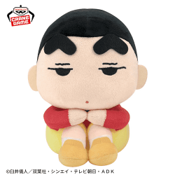 【しんのすけ】クレヨンしんちゃん もふぐっと まちぼうけぬいぐるみ-しんちゃんとかざまくん-
