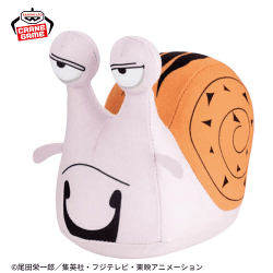 【ロブ・ルッチver.】ワンピース 電伝虫ぬいぐるみ-ルフィ・ロー・ルッチ-