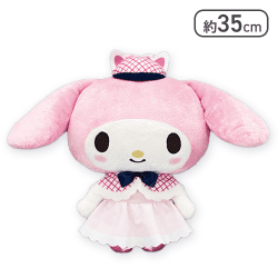 【マイメロディ】マイメロディ・クロミ ねこねこ探偵BIGぬいぐるみ