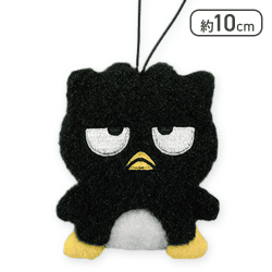 【バッドばつ丸】サンリオキャラクターズ ふわもこワッペンマスコット1