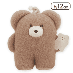 【モカ】ほっこりモコモカ ボールチェーン付きナイトキャップぬいぐるみ