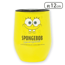 【イエロー】スポンジ・ボブ フタ付サーモタンブラー