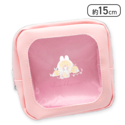 【とんかつ】すみっコぐらし うさぎのふしぎなおまじない 窓付きスクエアポーチ