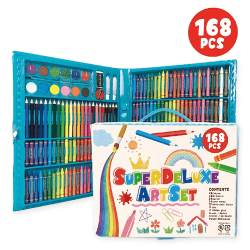 【ブルー】スーパーデラックスアートセット168P