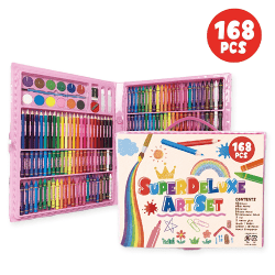 【ピンク】スーパーデラックスアートセット168P