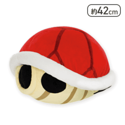 【アカこうら】スーパーマリオ 特大サイズぬいぐるみ こうら