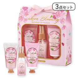 バス&ボディーケアセット テマリサクラ