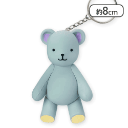 【くまグレー】カードキャプターさくら クリアカード編 立体ラバーストラップ