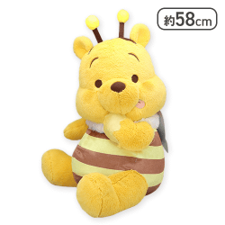 くまのプーさん 【FDT】まんぷくみつばち 超超BIGぬいぐるみ