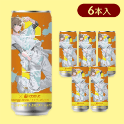 【6本入】にじさんじエナジードリンク 甘〜いマグマ味(叶)※賞味期限:2025/09/20