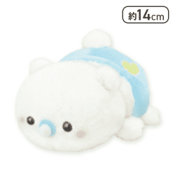 【単品配送不可】【ゆき(ホワイト)】べびべあ ぬいぐるみ