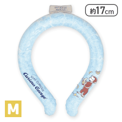 【ライトブルーM】おさるのジョージネッククーラーリング