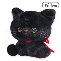 【ブラック】My Little Catぬいぐるみ