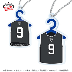 【御影玲王(ブラック)】劇場版ブルーロック −EPISODE 凪− アクリルプレートキーホルダー-ユニフォームハンガーver.-