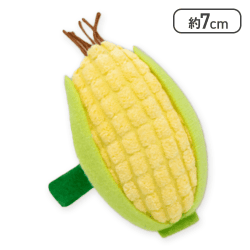 【トウモロコシ】FANS やさいたちのぬいぐるみヘアクリップ