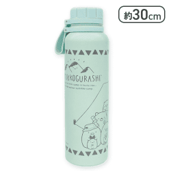 【ブルー】すみっコぐらし すみっコキャンプ プレミアムステンレスボトル