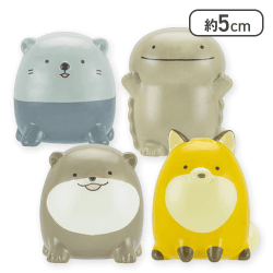 【4種セット】なんでもいきもの インテリアミニフィギュアVol.2