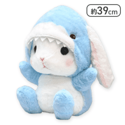 【しろっぴー】ぽてうさろっぴーゆるぐるみ水族館2ウルトラBIG