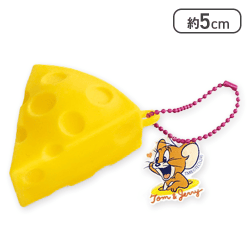 【単品配送不可】【TypeA(ジェリー)】トムとジェリー ぷにぷにチーズストラップ