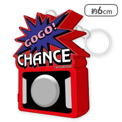 【レッド×ブラック】ジャグラーサウンドフラッシュボタンmini